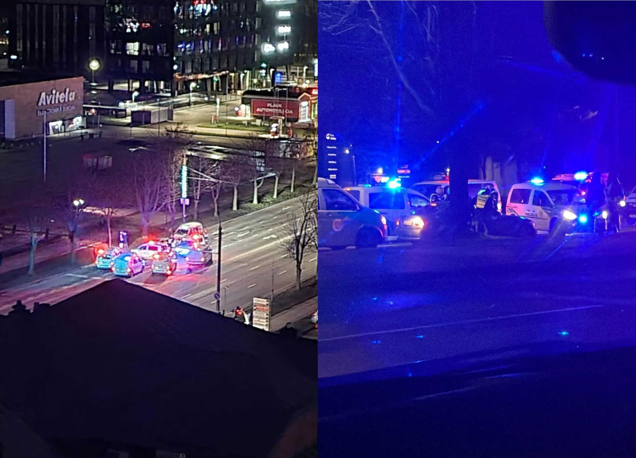 Savanorių prospekte sustabdytas „BMW“