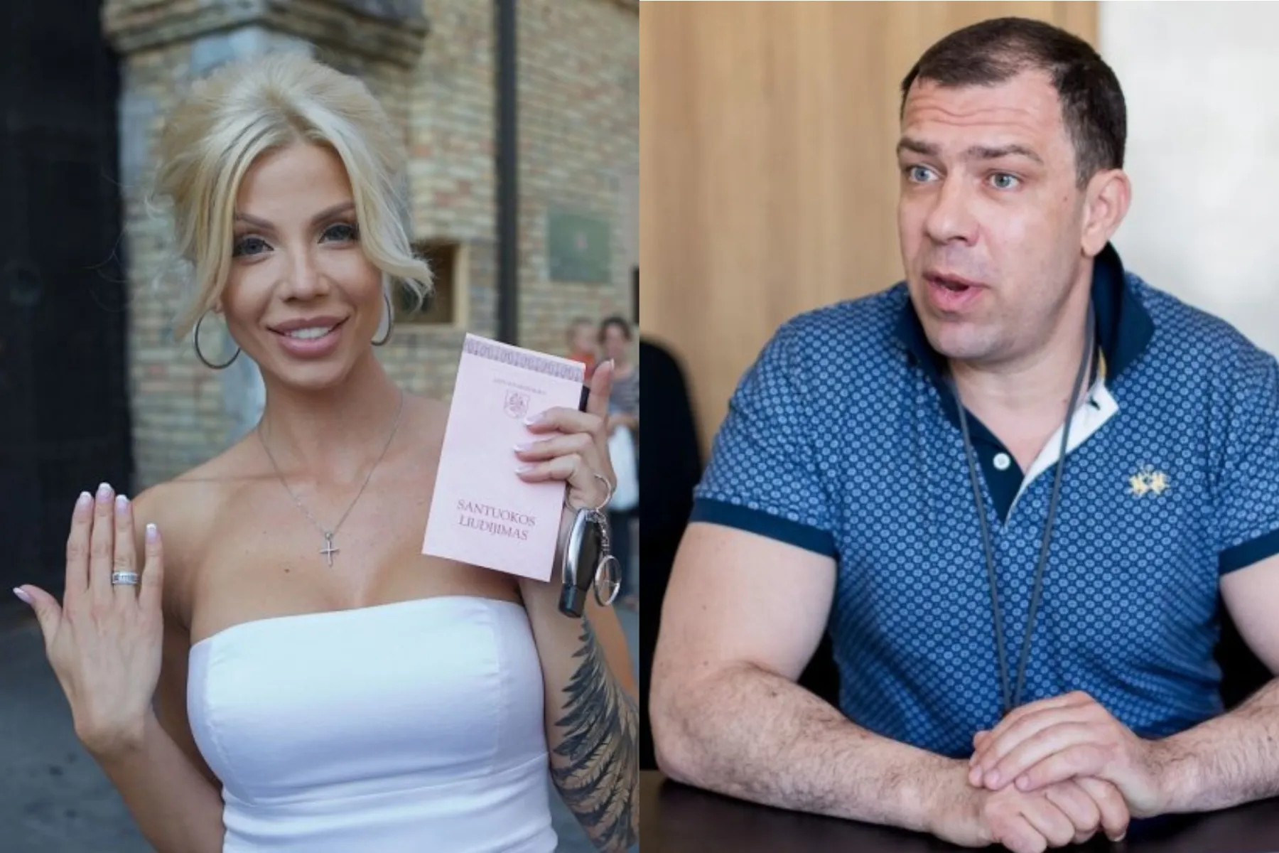 Marina Bui ir Saulius Velečka