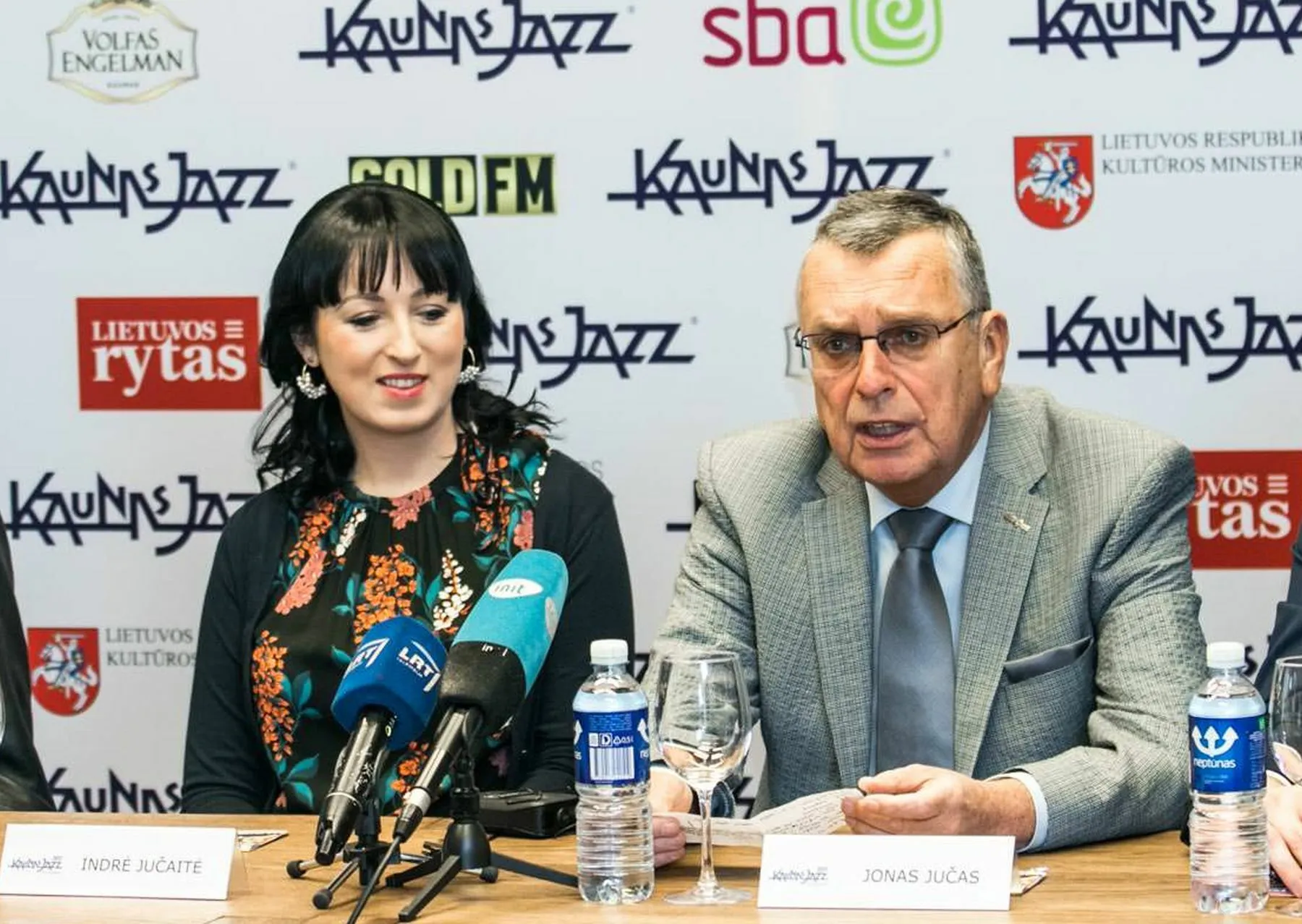 Indrė Jučaitė ir Jonas Jučas