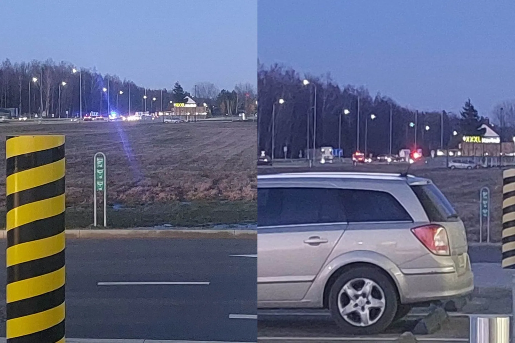 Avarija kelyje nuo Karmėlavos link Kauno