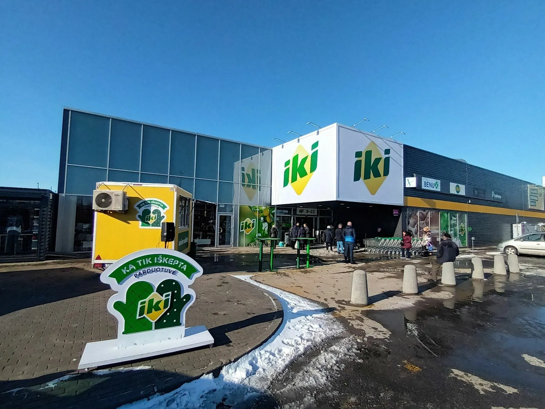 Didžiojoje gatvėje atidaryta atnaujinta „Iki“ parduotuvė