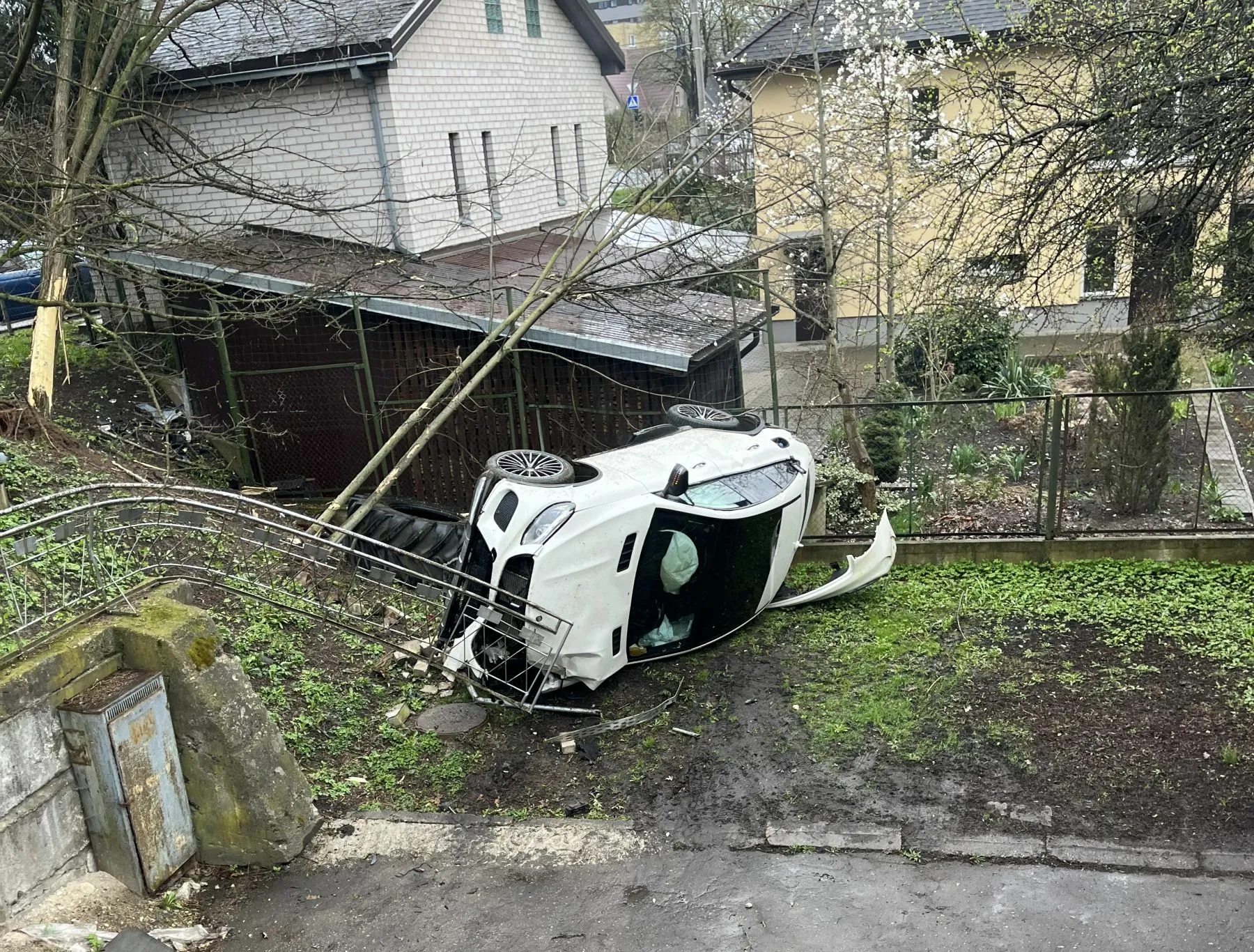 Avarija J. Basanavičiaus alėjoje