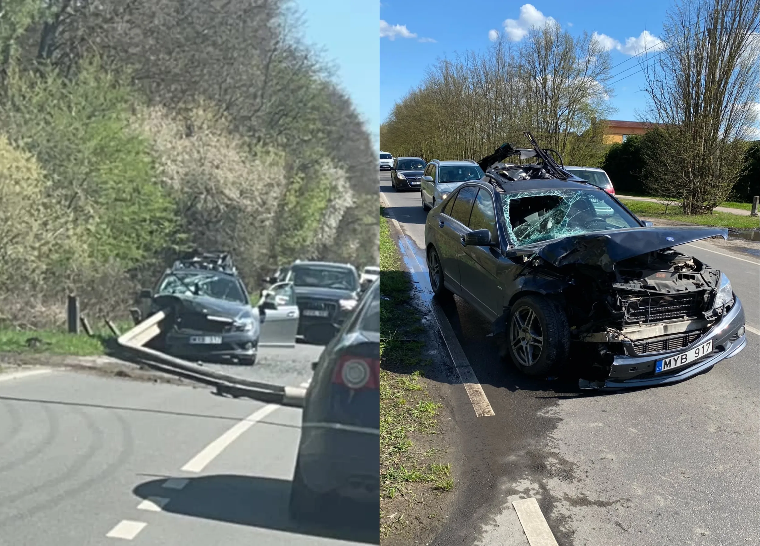 Avarija Vytėnų gatvėje