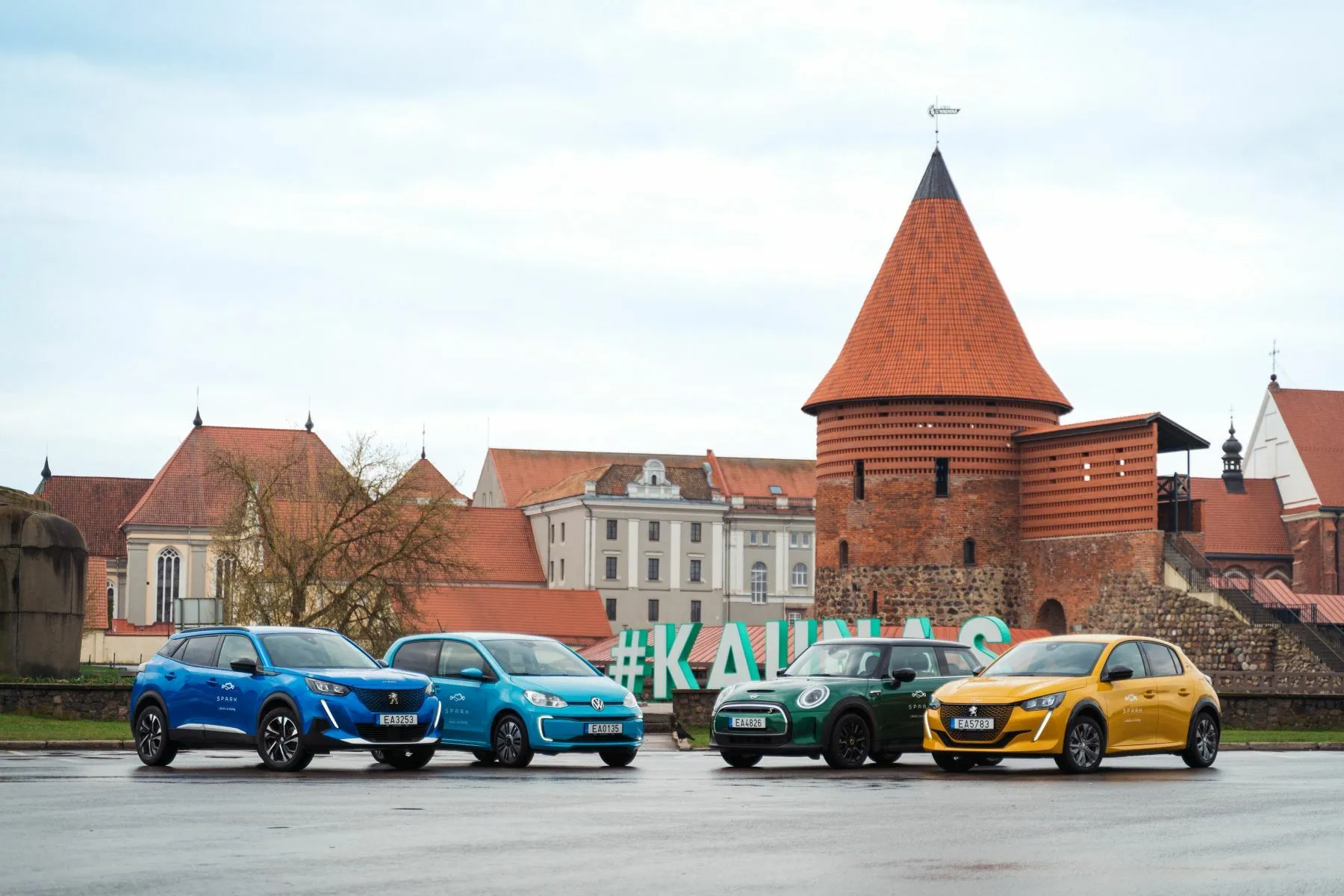 „Spark“ elektromobilių dalijimosi paslauga / Organizatorių nuotr.