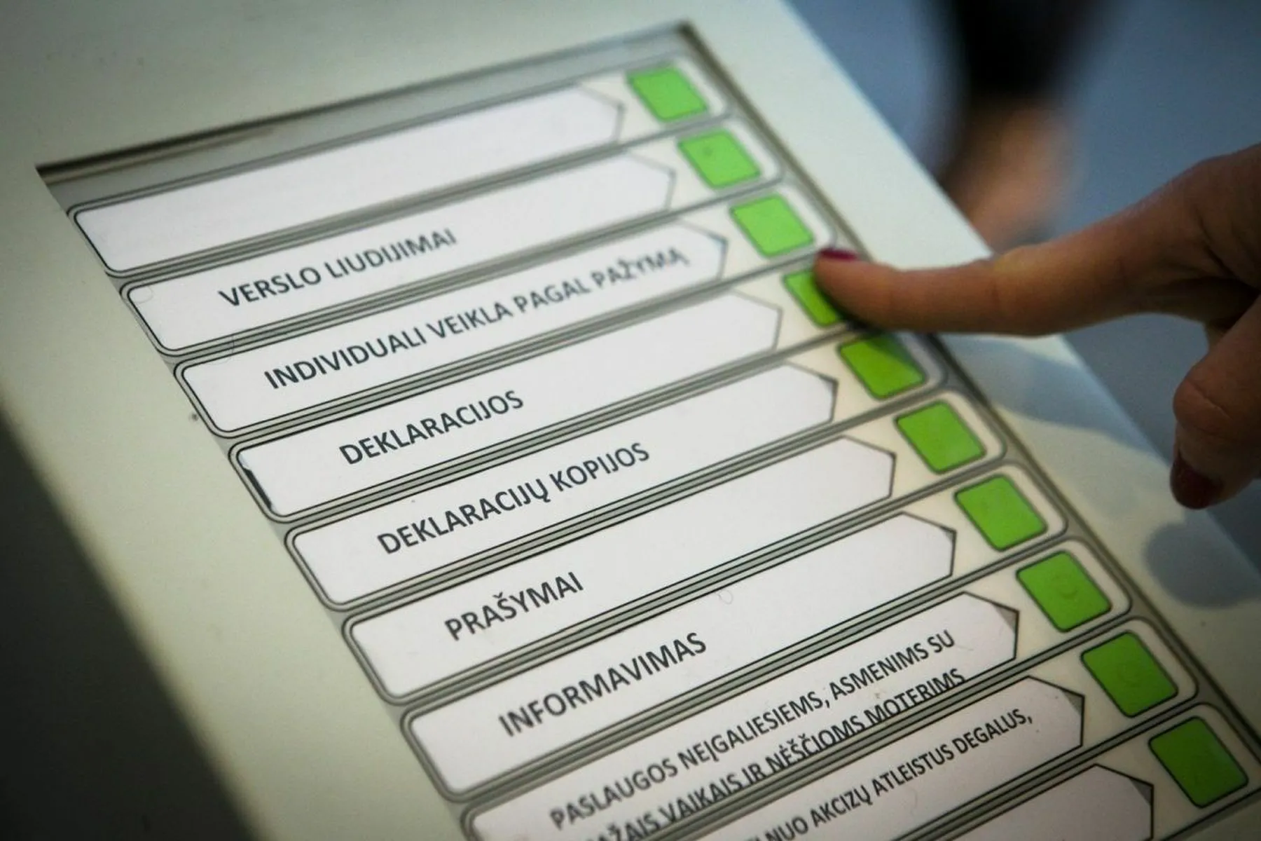 pajamų deklaravimas, VMI