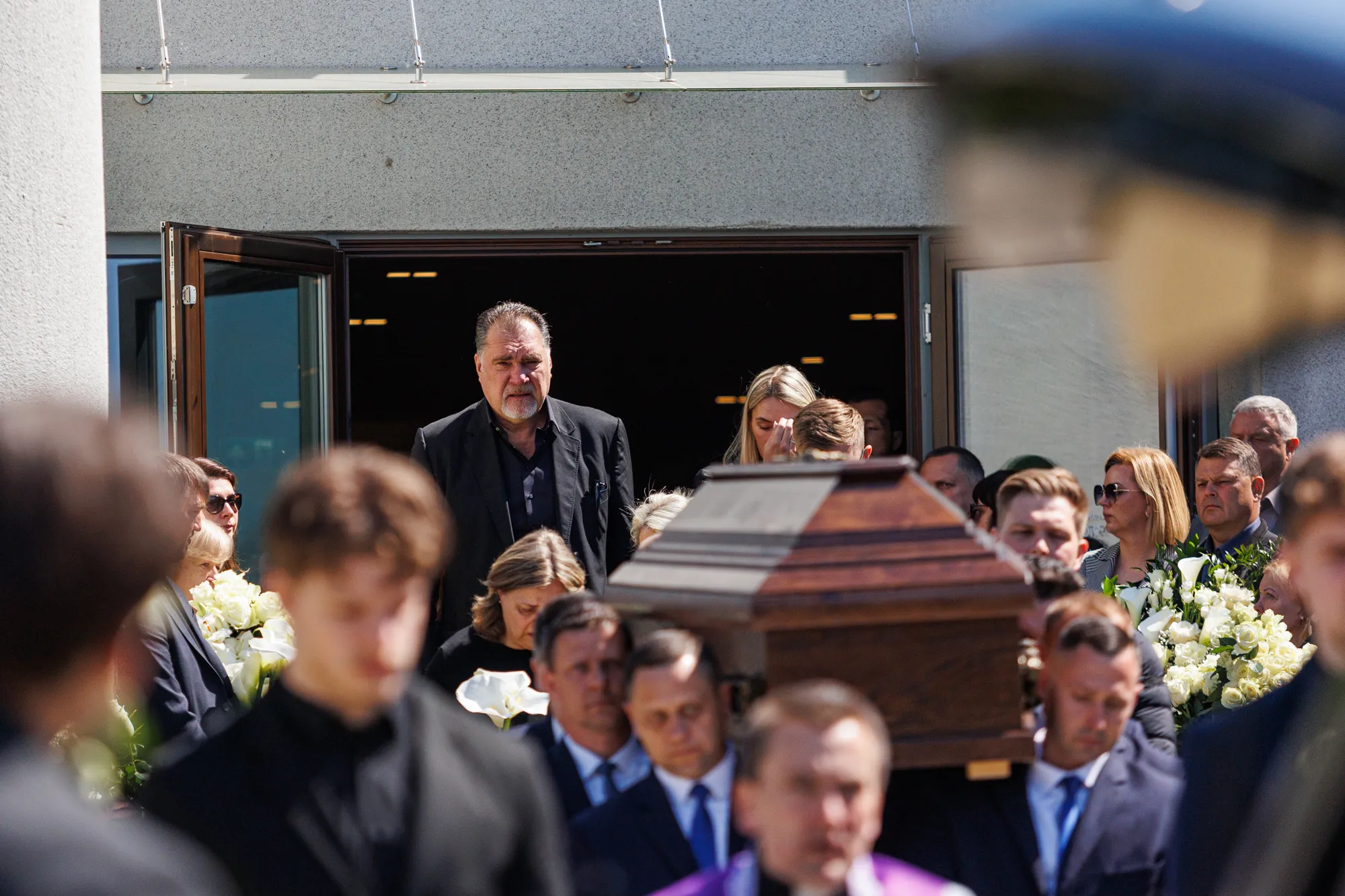 M. Sabonienės laidotuvės