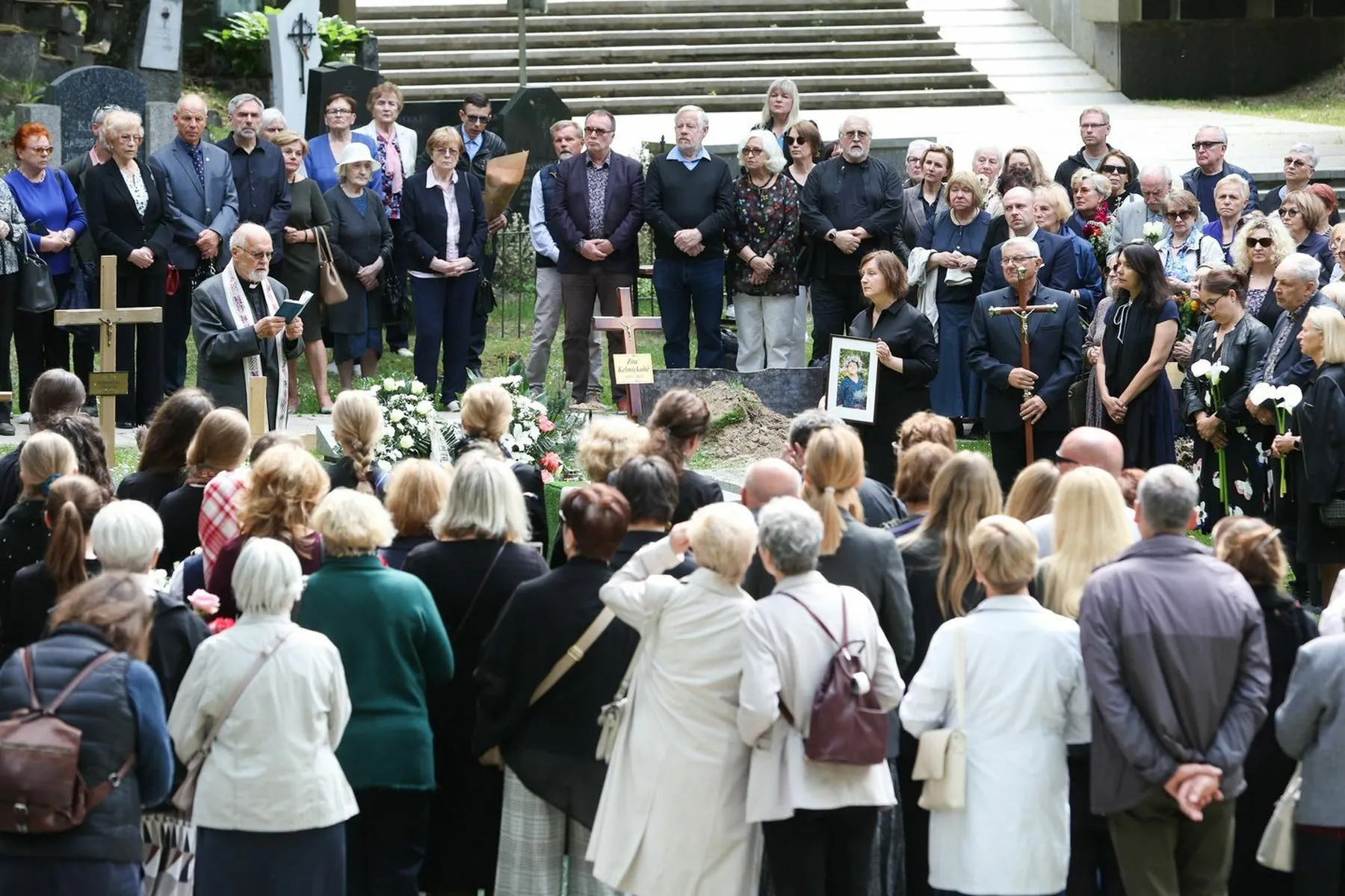 Z. Kelmickaitės laidotuvės / Lryto.lt, R. Danisevičiaus nuotr.