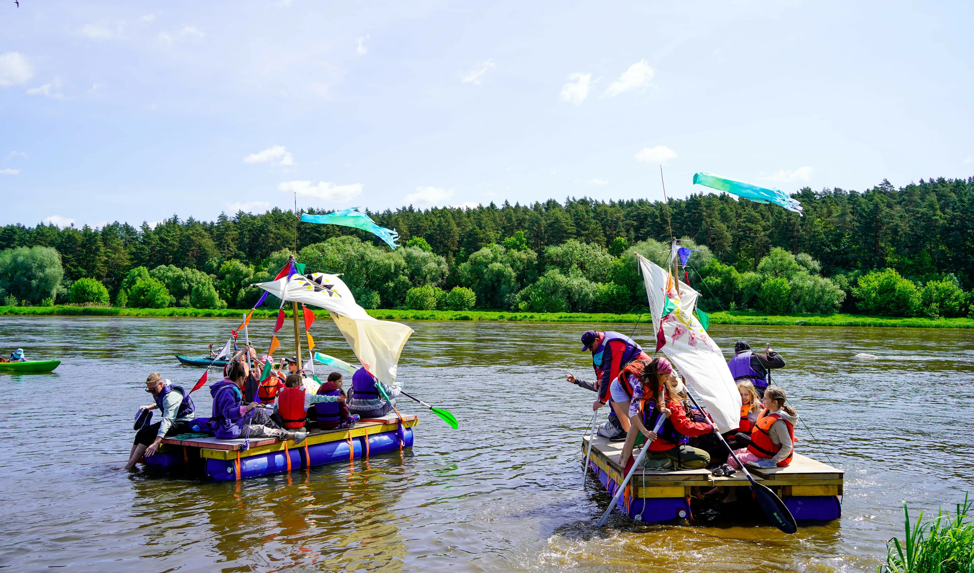 Plaukimo renginys „Švęskime upę!