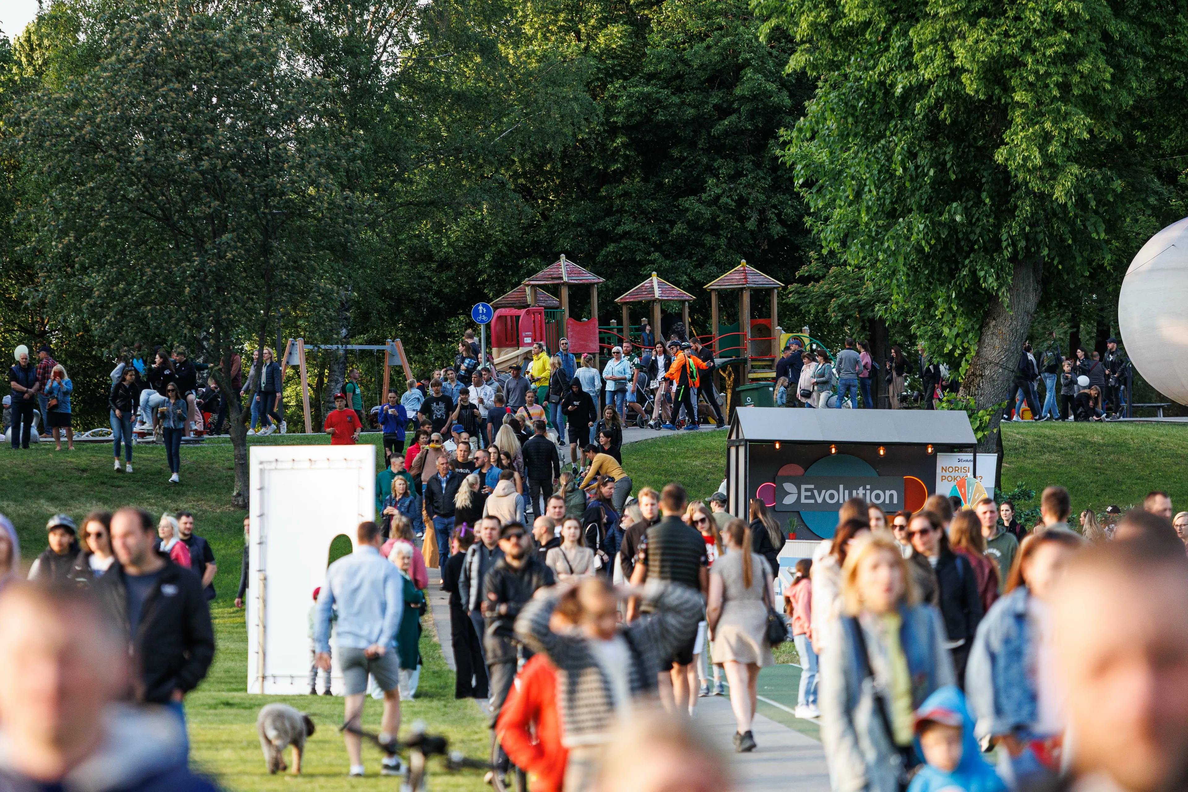 Kauno miesto gimtadienio šventė Santakos parke