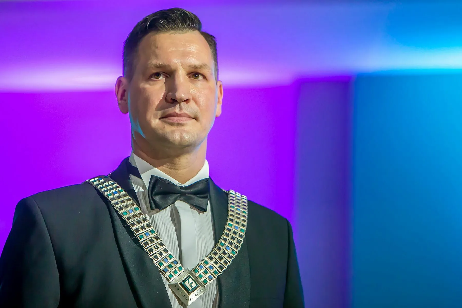 Kauno kolegijos direktoriaus Andriaus Brusoko inauguracija / Kauno kolegijos nuotr.