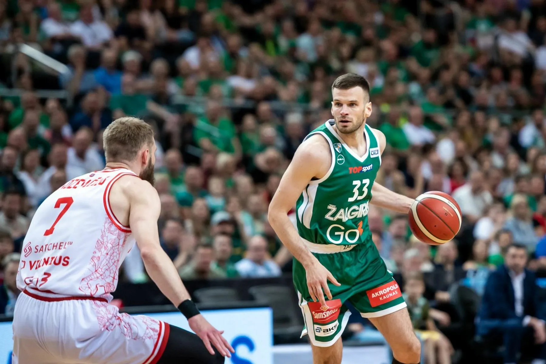 Ošiančioje namų arenoje „Žalgiris“ atsigriebė už skaudų pralaimėjimą Vilniuje