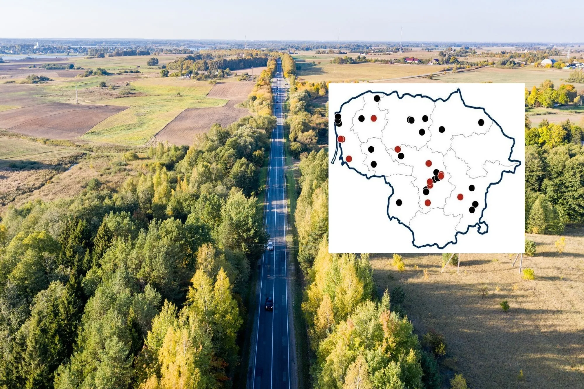 Juodų dėmių žemėlapis