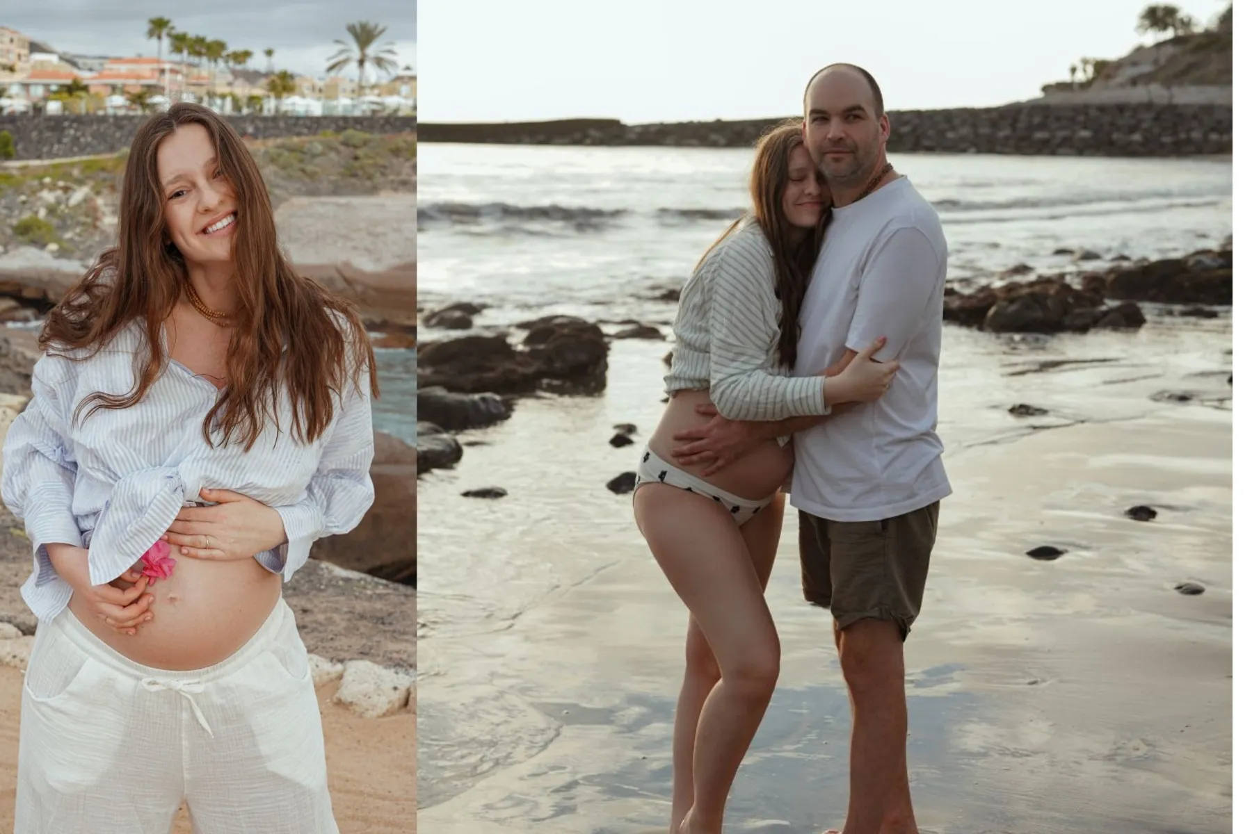 Ieva Zasimauskaitė su vyru Simu