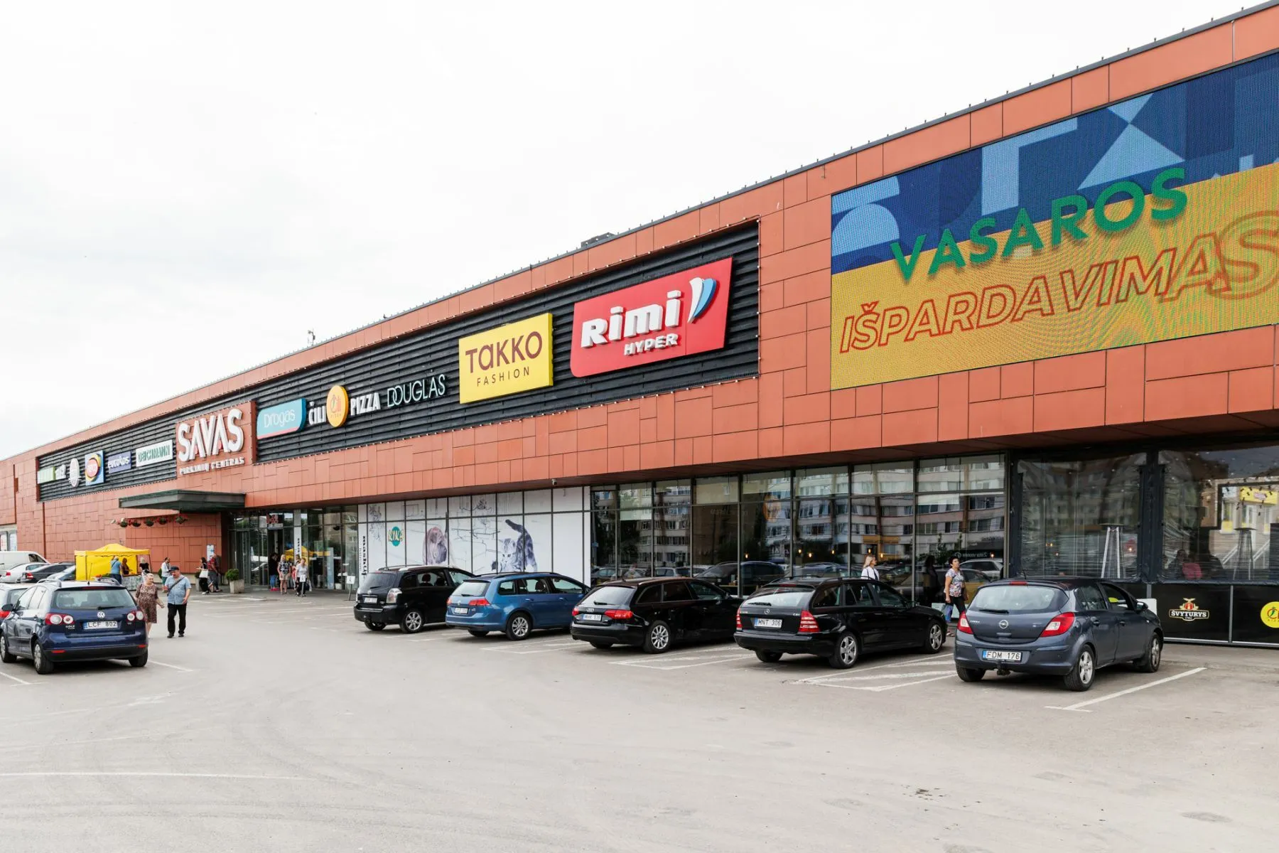 Pirkinių centras Savas / R. Tenio nuotr.