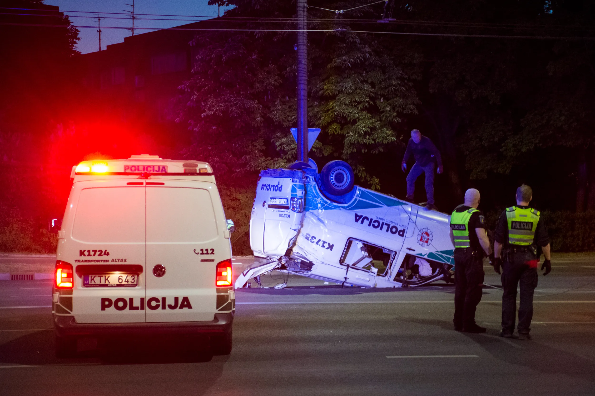 Avarija Taikos prospekte