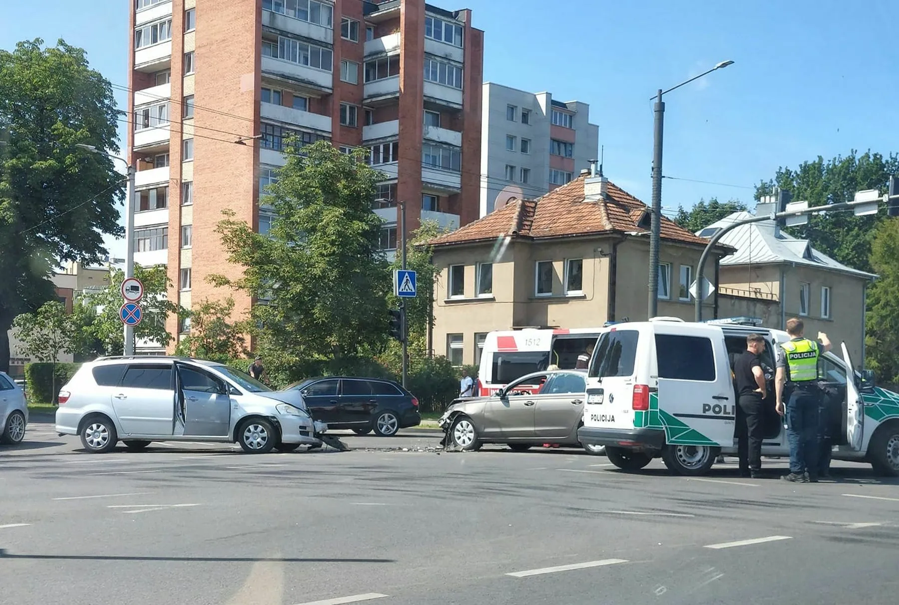 Avarija Taikos prospekte