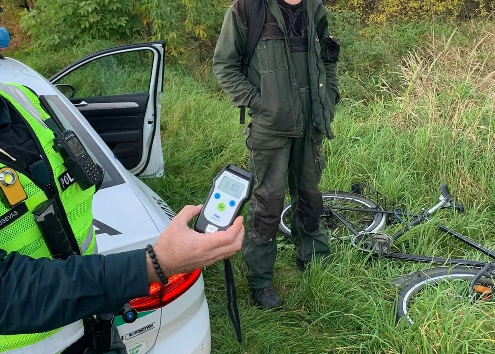 Neblaivus dviratininkas