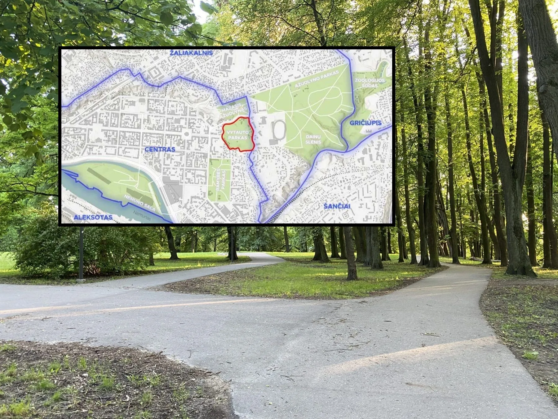 Vytauto parko laukia permainos: kauniečius kviečia dalyvauti apklausoje