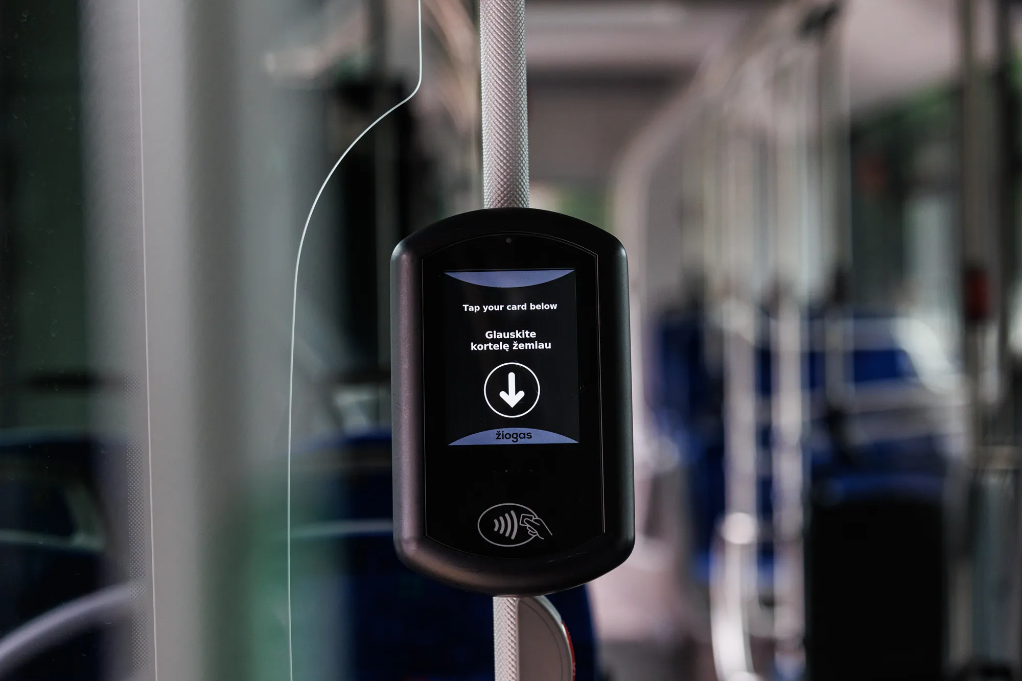 Viešajame transporte aktyvuojami STOP mygtukai