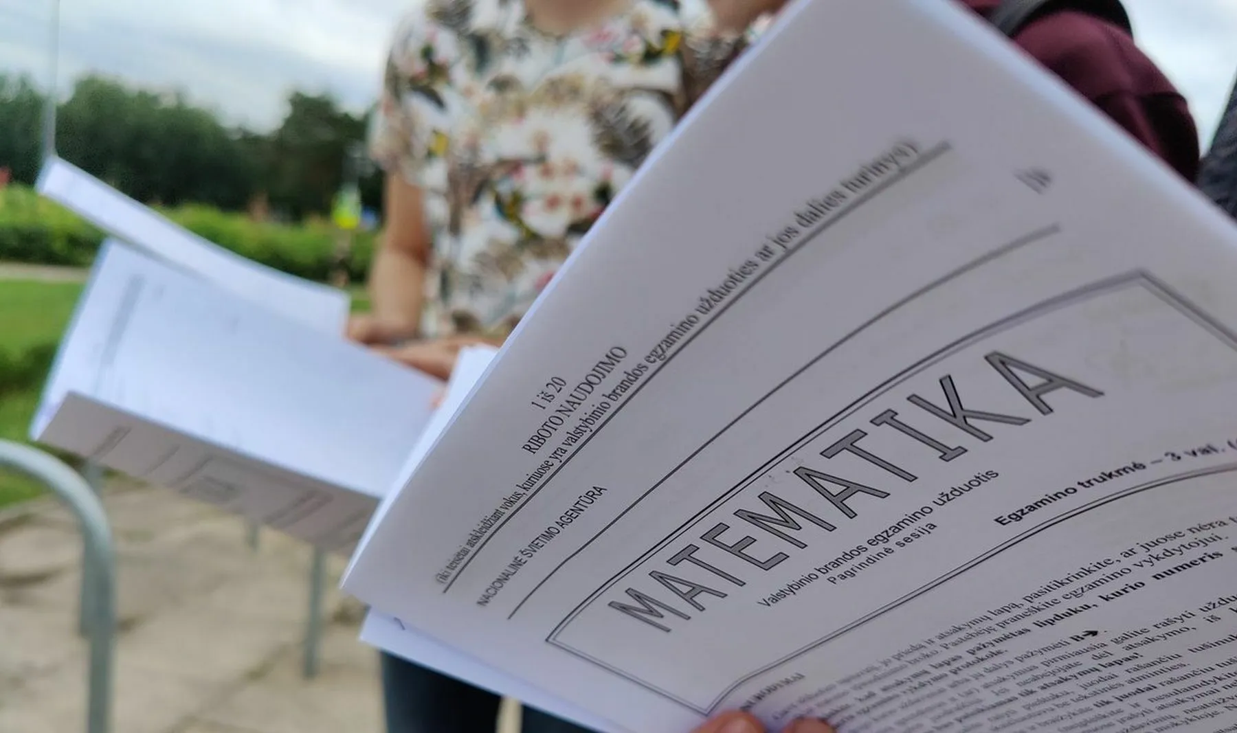 matematikos egzaminas