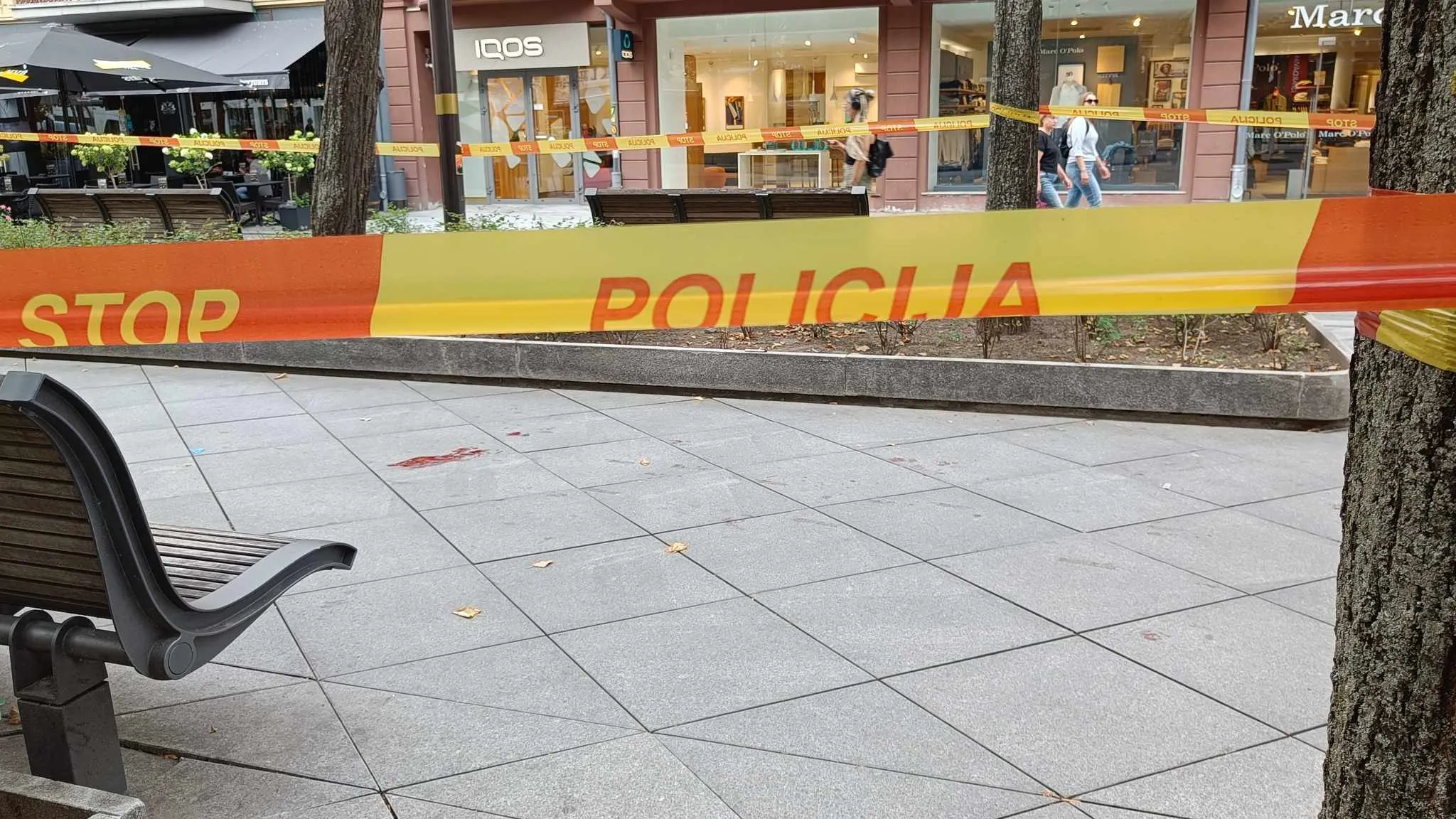 Muštynės Laisvės alėjoje