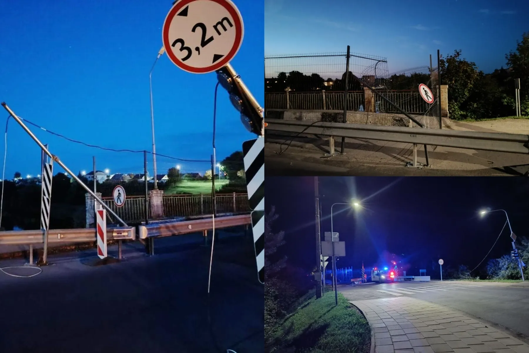 Kėdainiuose vėl apgadintas tiltas: į vietą skubėjo specialiosios tarnybos