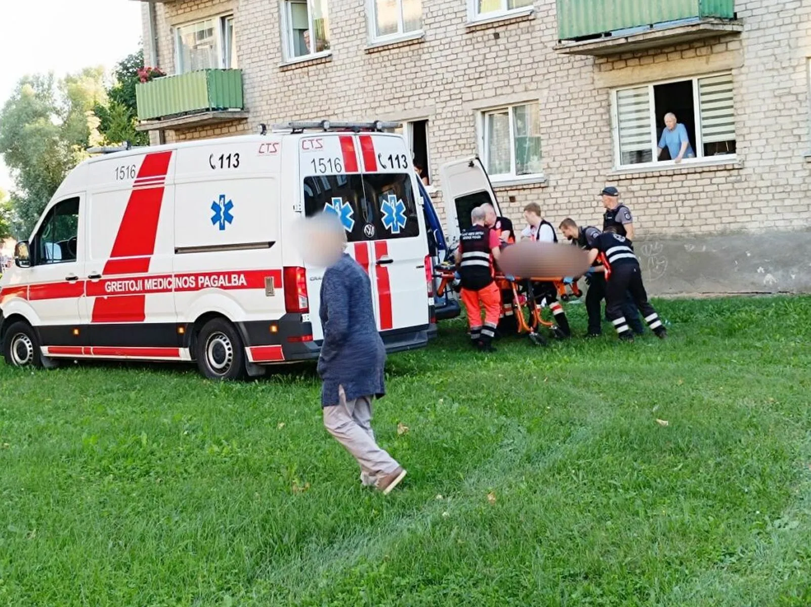 Kėdainiuose žuvo iš balkono iškritęs vyras / D. Kuprijanovo nuotr.
