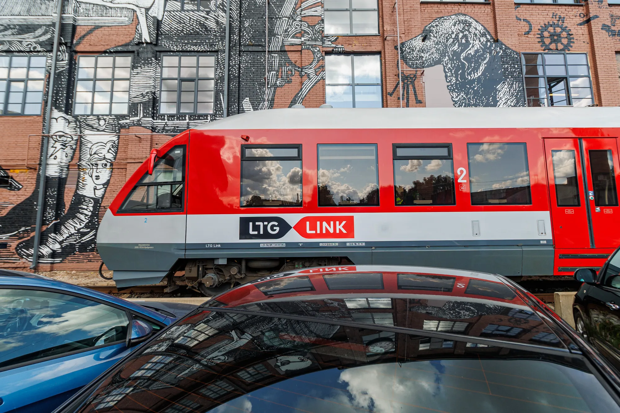 Ekskursija traukiniu į Drobės fabriką