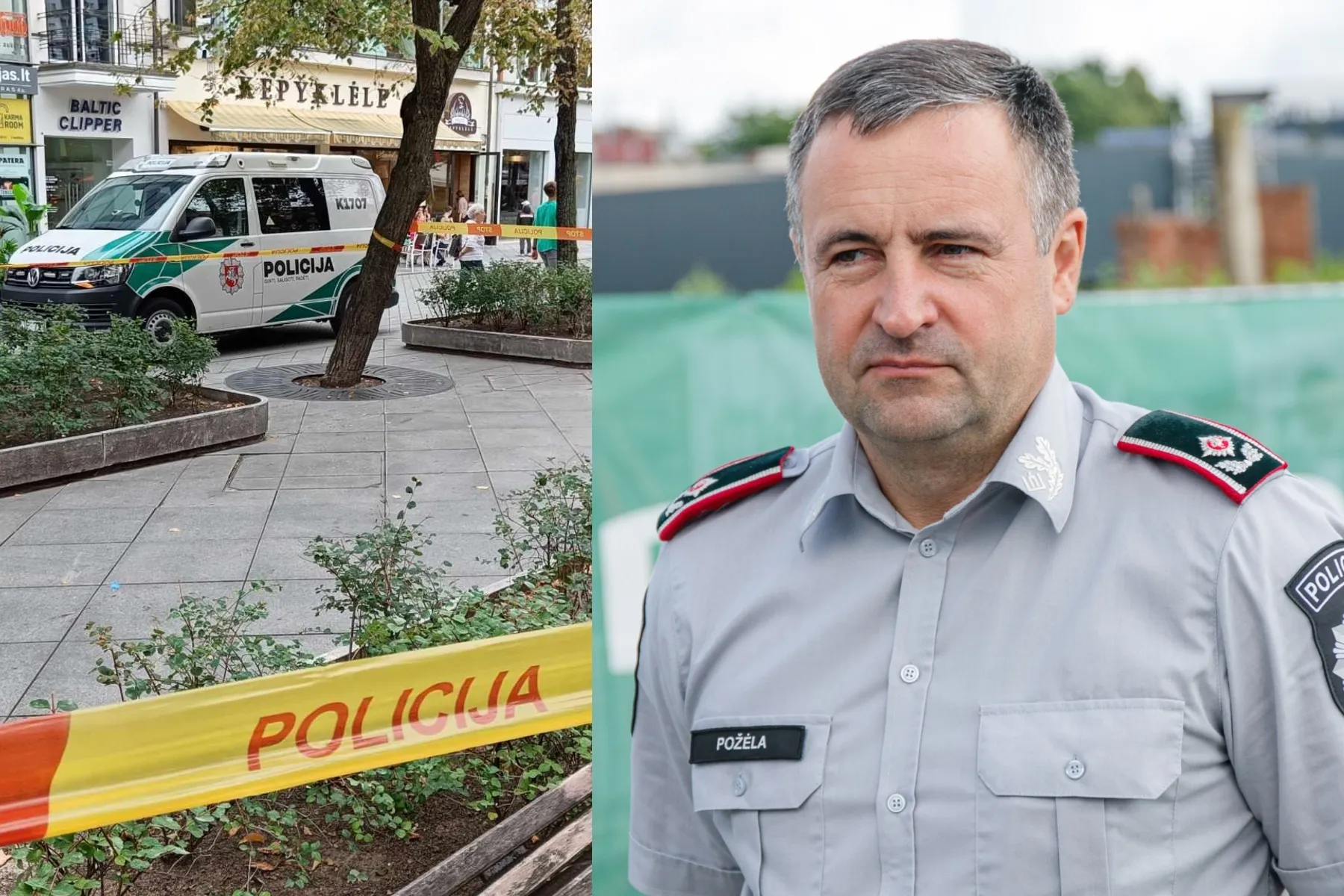 Muštynės Laisvės alėjoje, R. Požėla