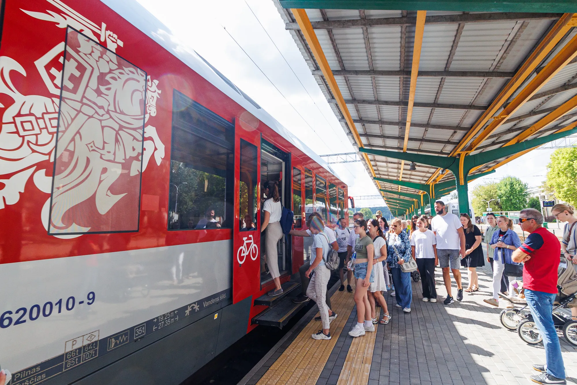 Ekskursija traukiniu į Drobės fabriką