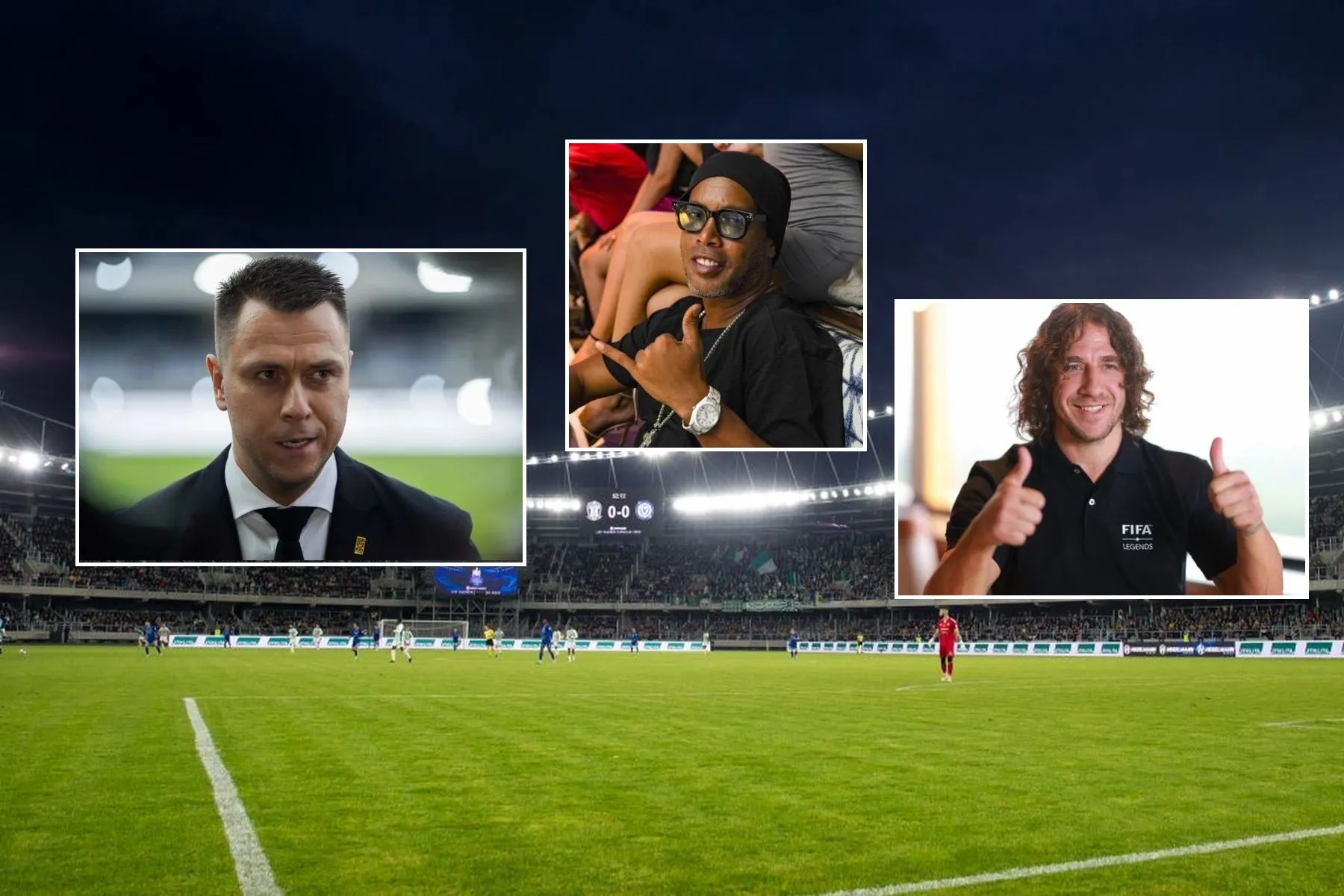 Futbolo legendos plūsta į Kauną