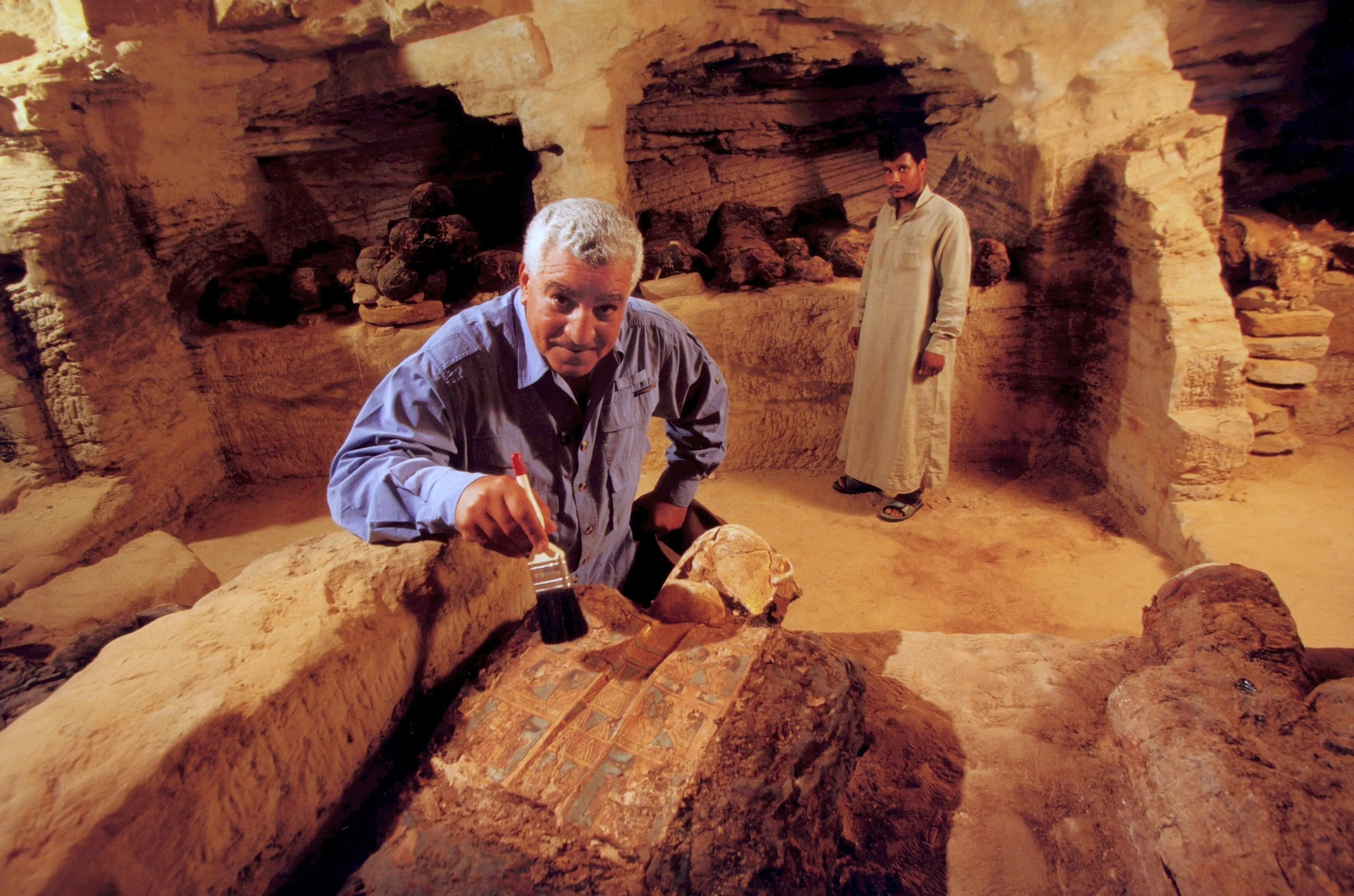 Egiptologas Z. Hawass