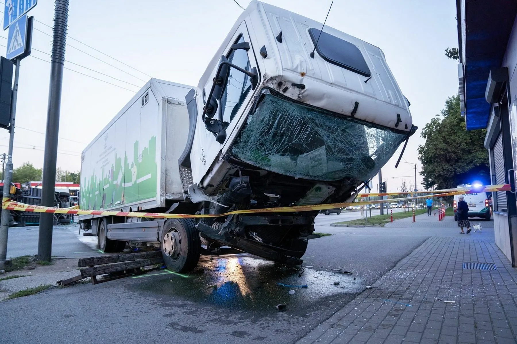 Avarija Raudondvario pl. / lryto.lt, G. Bitvinsko nuotr.