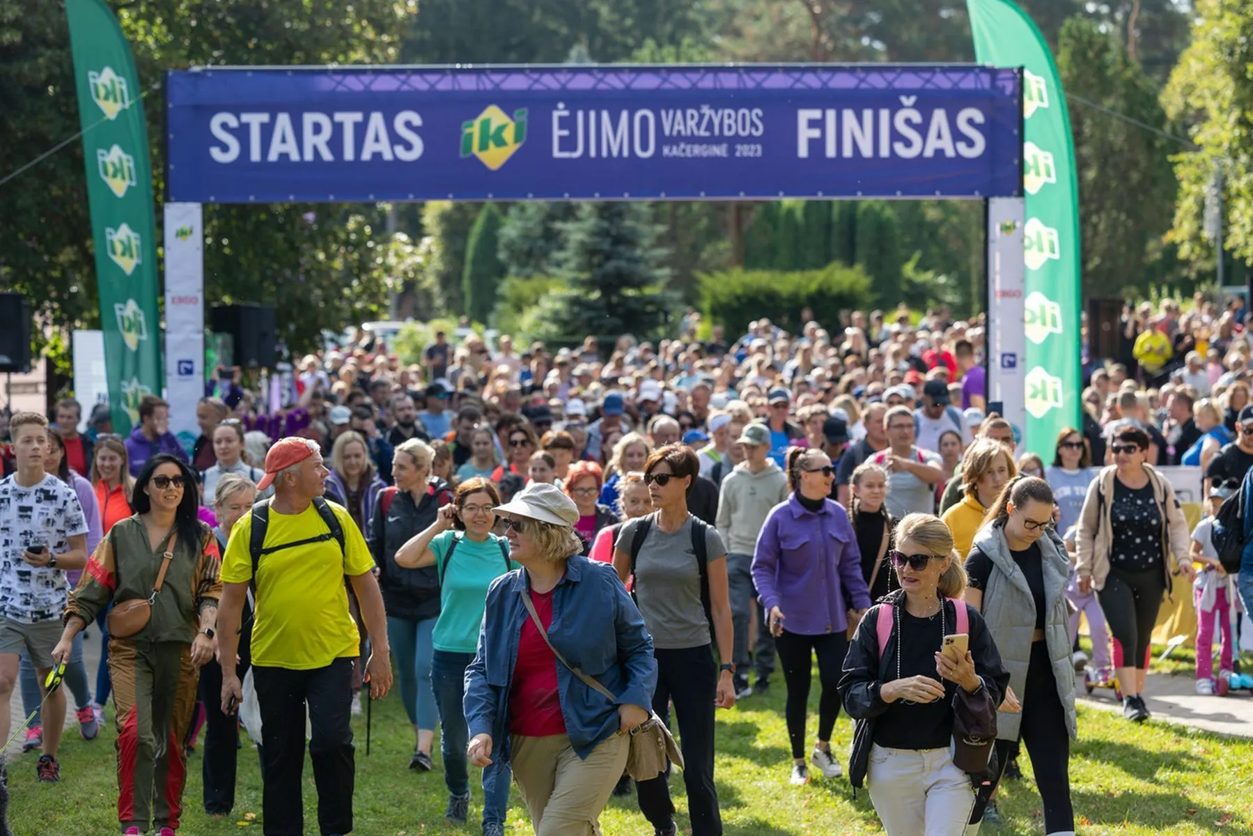 „Iki ėjimo varžybos“ Kačerginėje