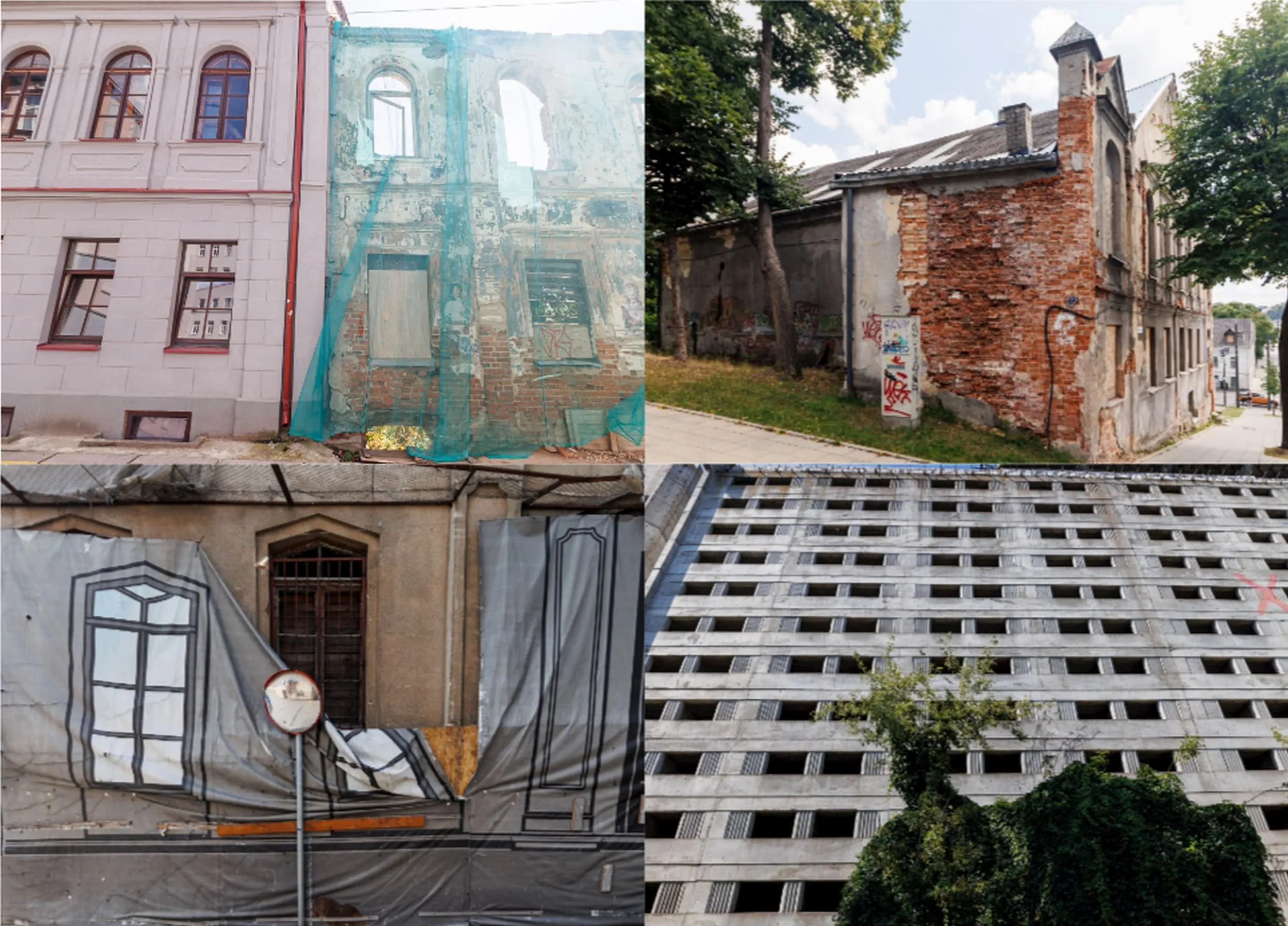 Apleisti pastatai Kaune