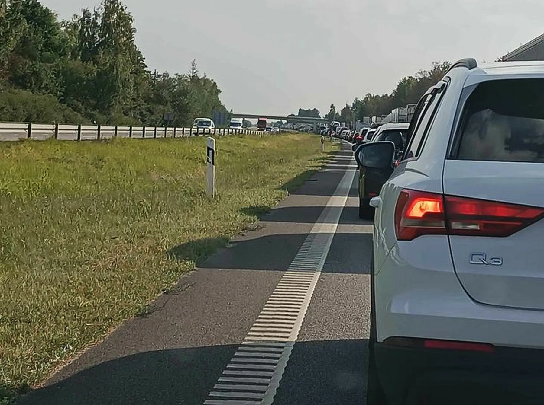 Spūstys Kaunas-Klaipėda kelyje