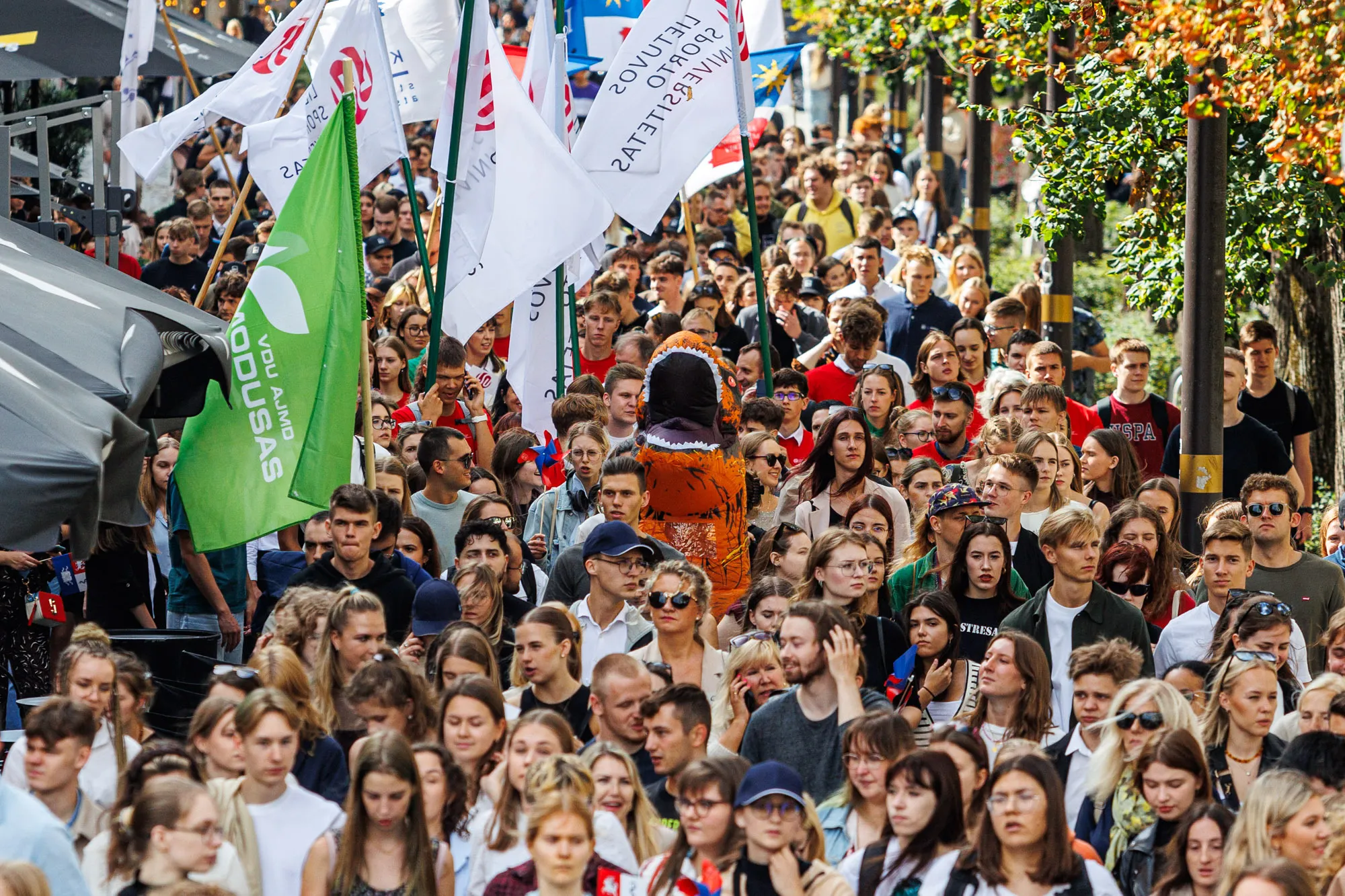 Rugsėjo 1-osios studentų eisena