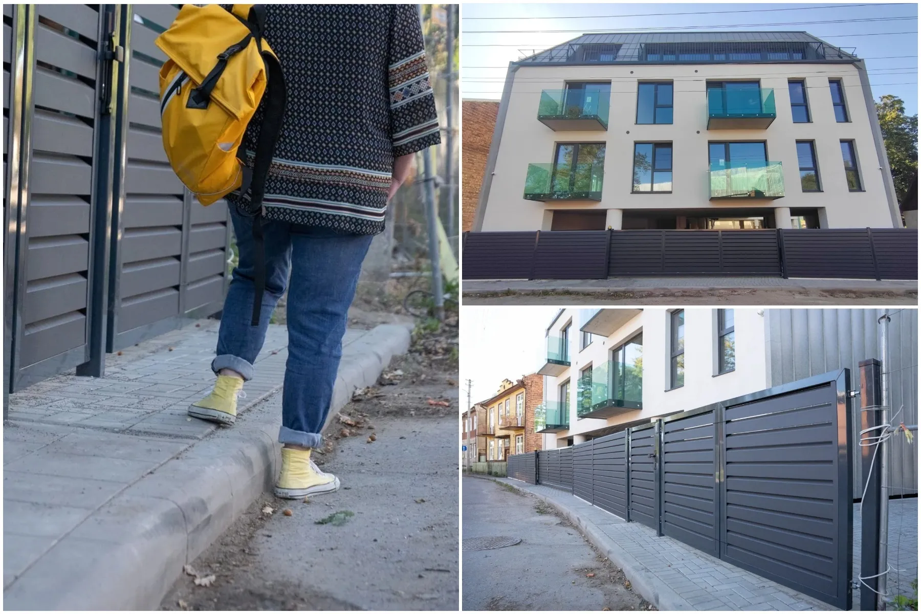 Statytojai kauniečius tiesiog išstūmė į gatvę, o išgirdę priekaištus - dar labiau nustebino