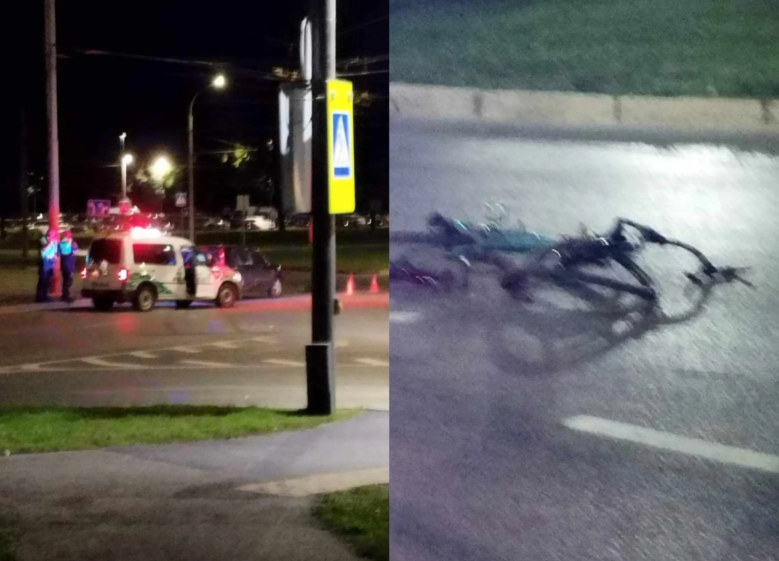 Avarija V. Krėvės prospekte