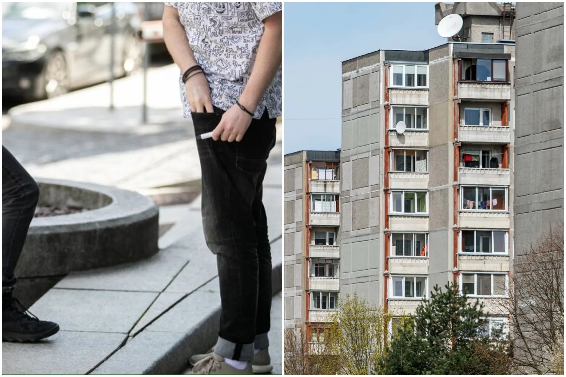 Rūkymas, mokiniai, Šilainiai