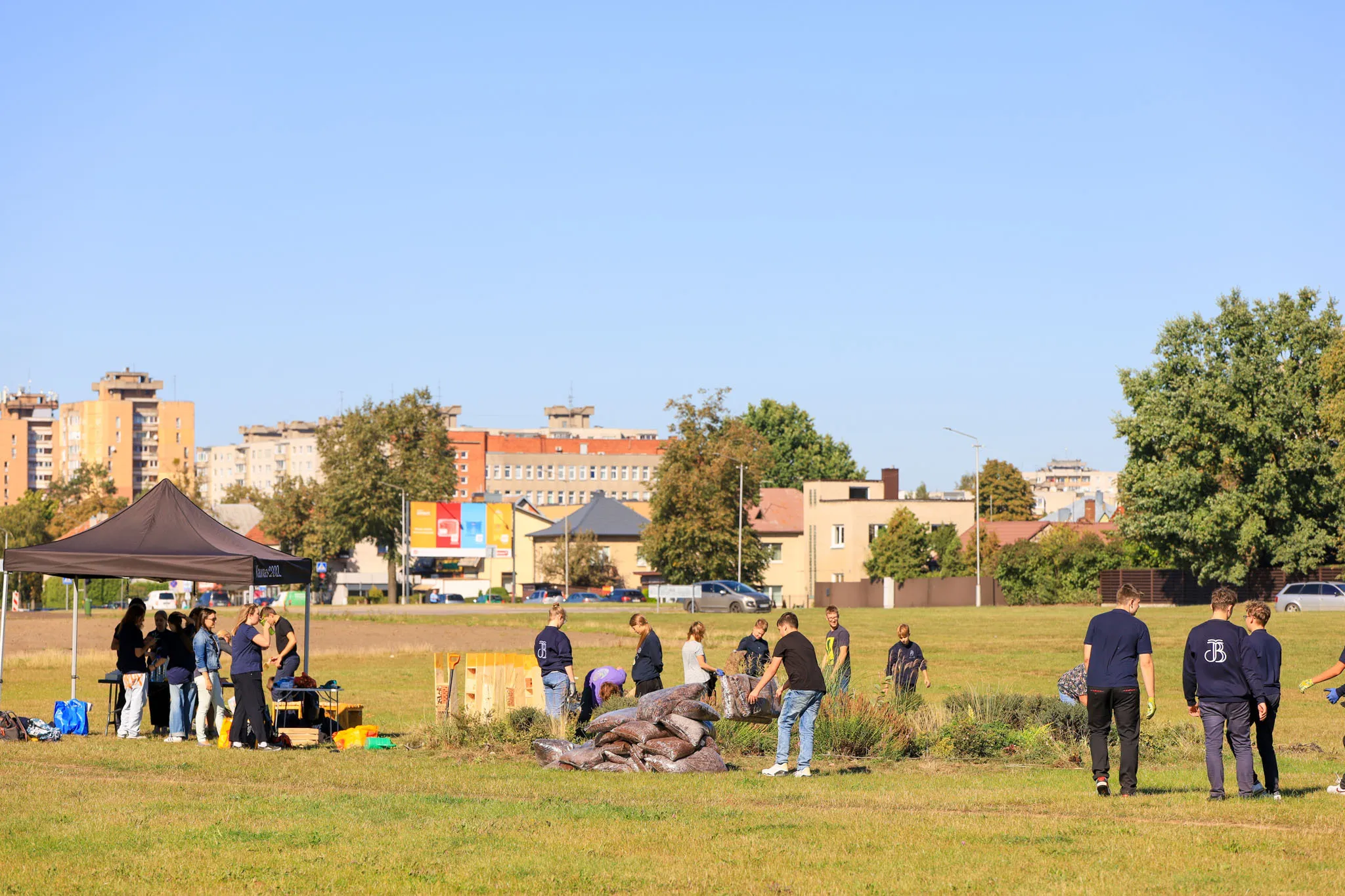 Augalų labirinto sodinimo dirbtuvės rugsėjo pabaigoje