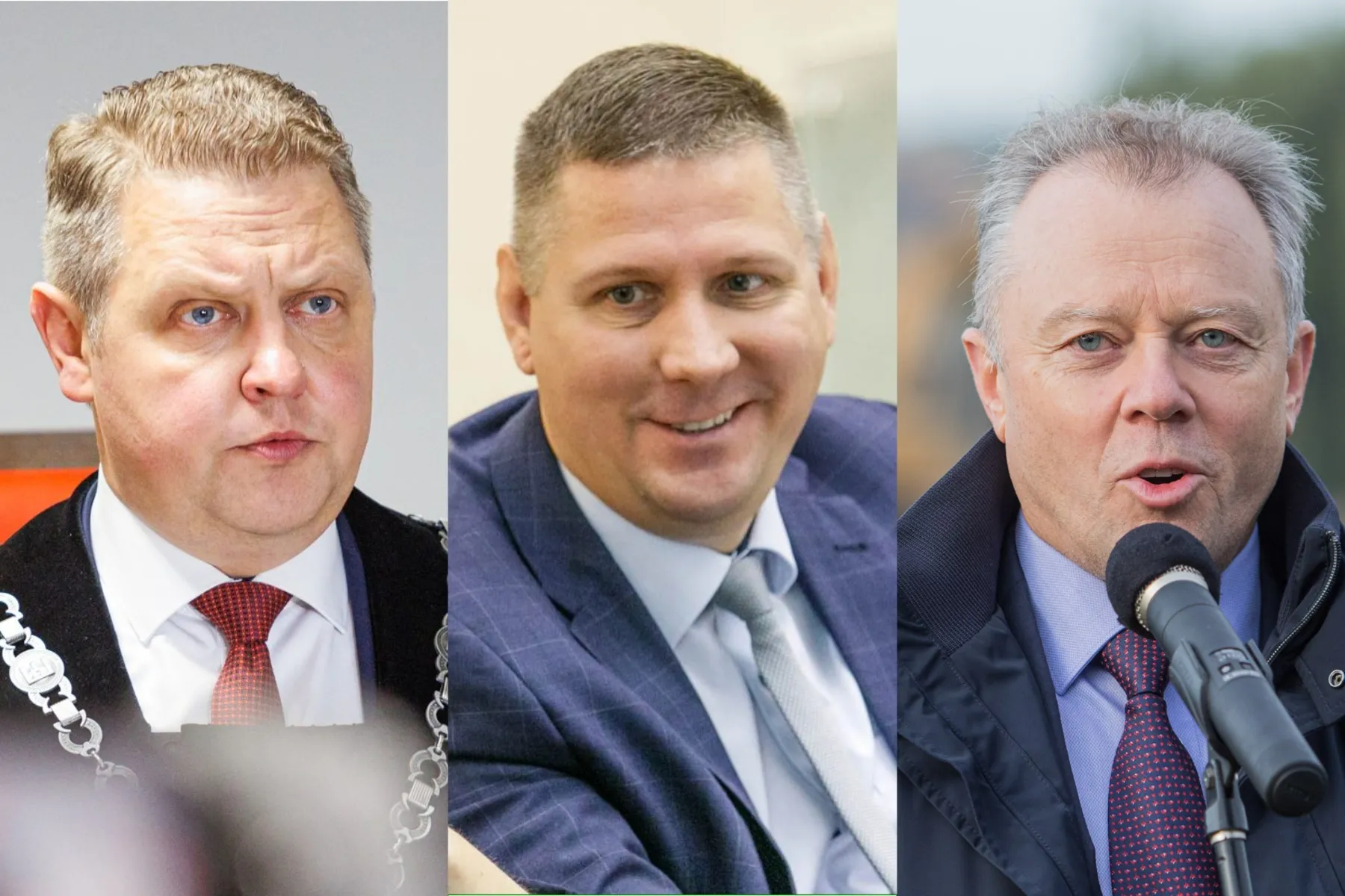 Audrius Meilutis,  Vilius Šiliauskas, Juozas Kriaučiūnas / R. Tenio nuotr.