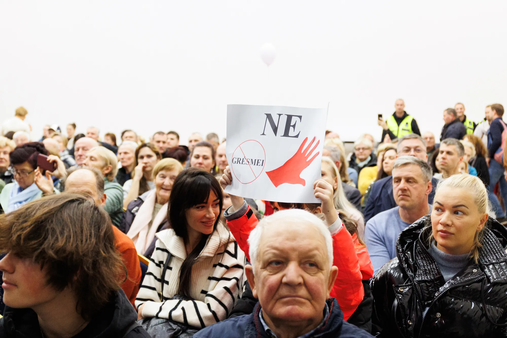Domeikavos gyventojų protestas