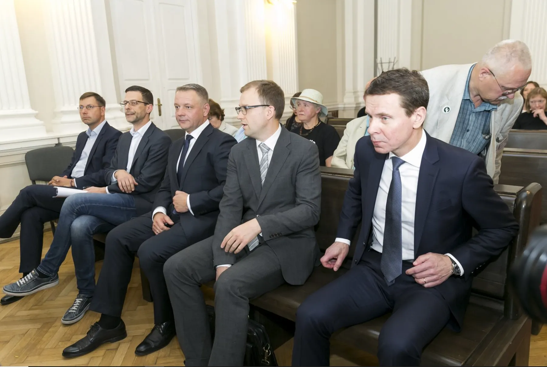 Gintaras Steponavičius, Šarūnas Gustainis, Eligijus Masiulis, Vytautas Gapšys, Raimondas Kurlianskis