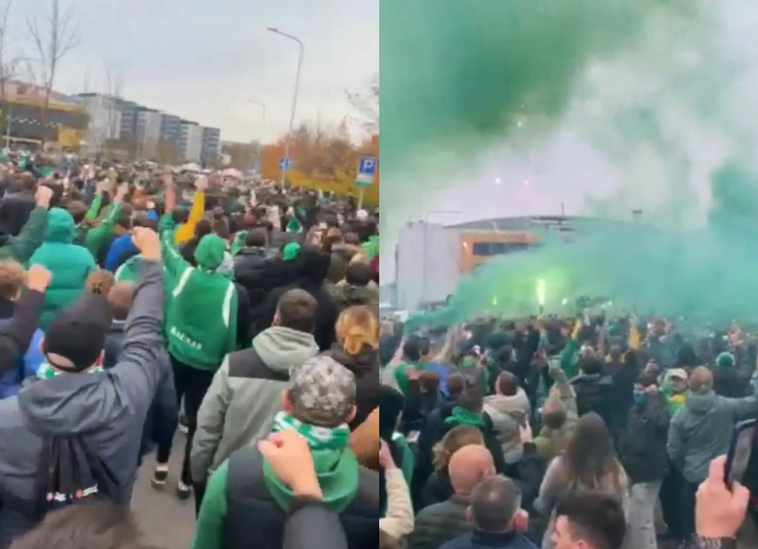 „Žalgirio“ fanai Vilniuje