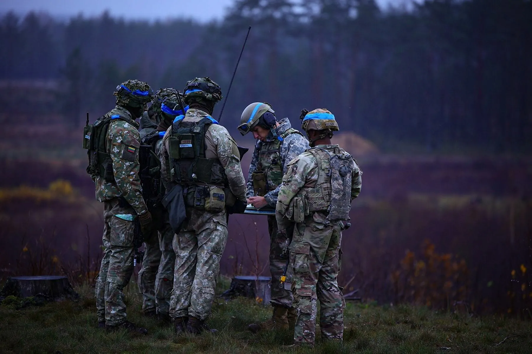 Karinės pratybos / gr. G. Vaitkutės nuotr.