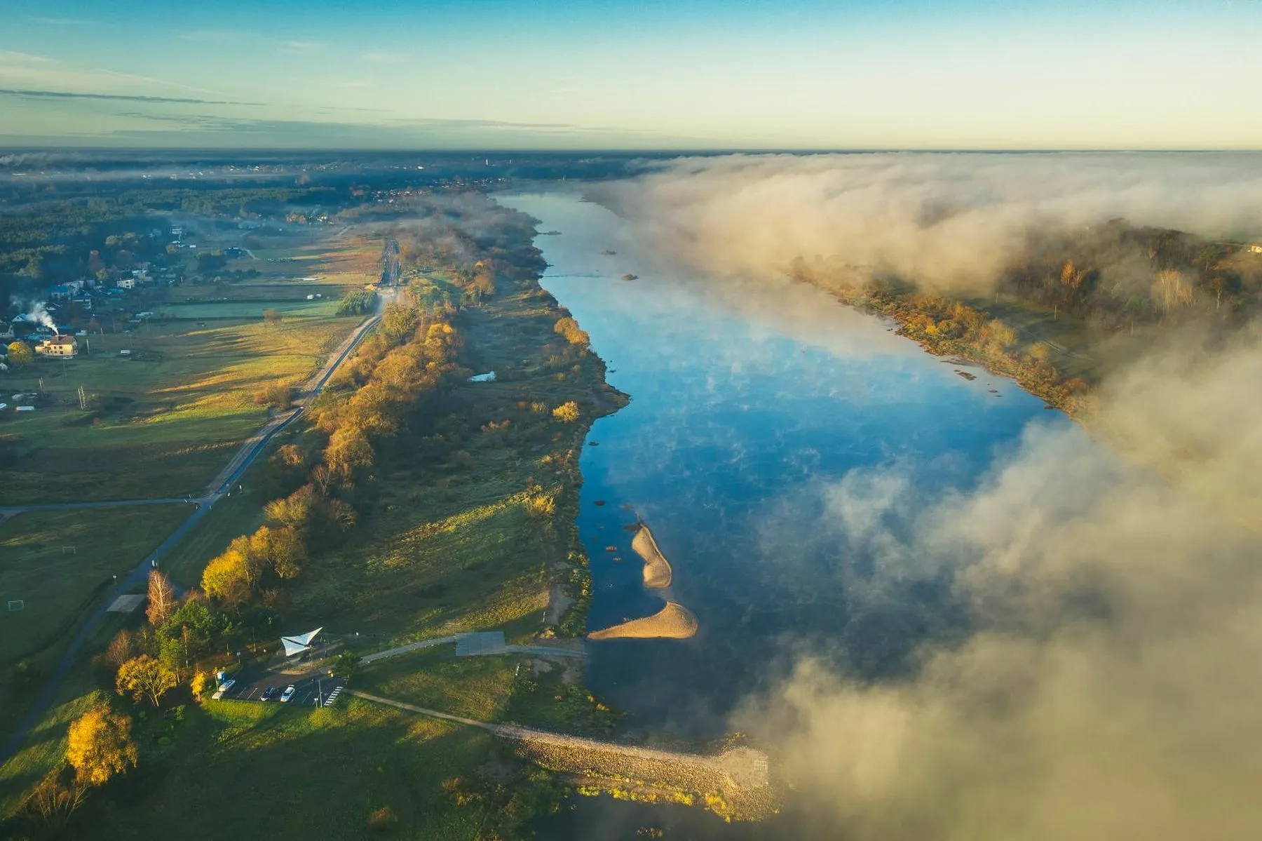 Kačerginė, Nemunas
