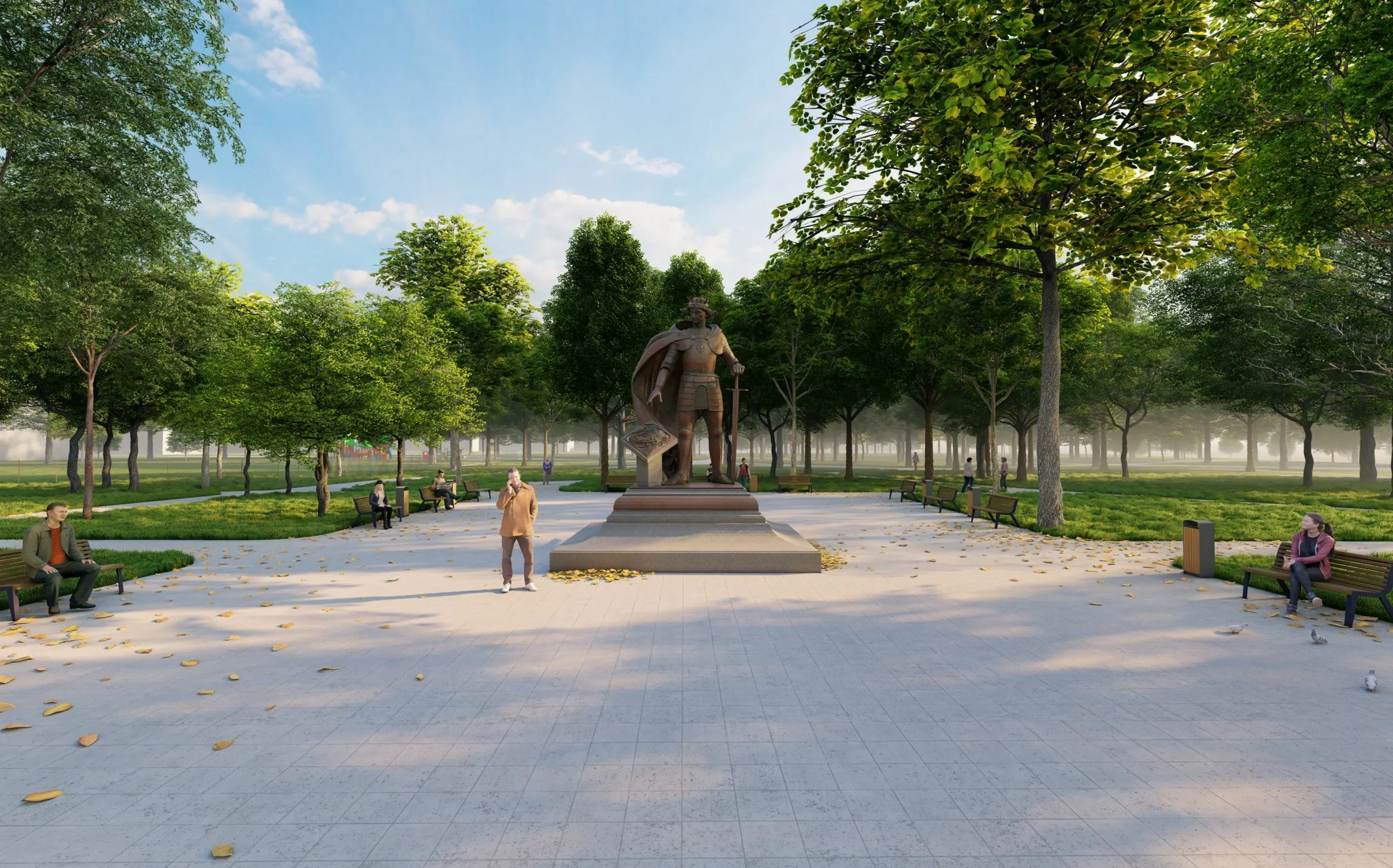 Aleksandro Jogailaičio skulptūra