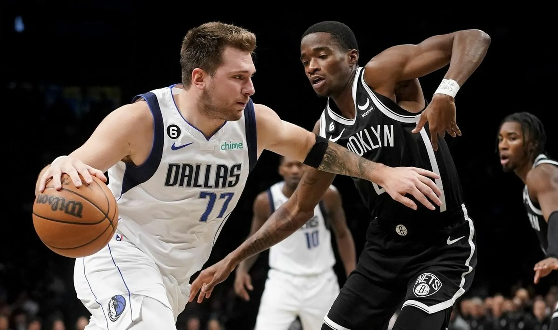 Edmondas Sumneris (dešinėje), Luka Dončičius