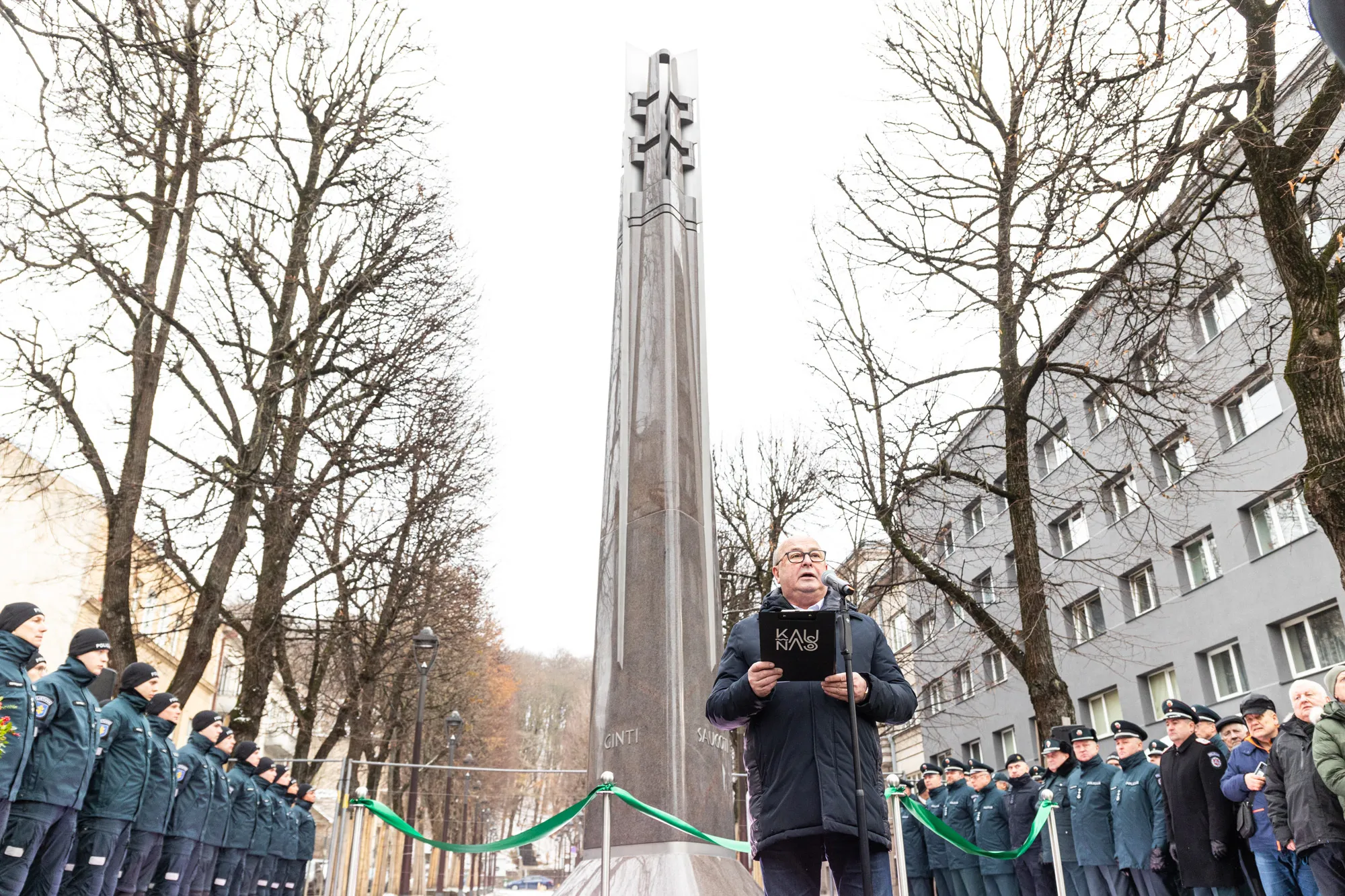Obeliskas Lietuvos policijai